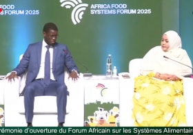  AFS FORUM 2025 : L’appel vigoureux du Pr. Diomaye pour bâtir une agriculture puissante 
